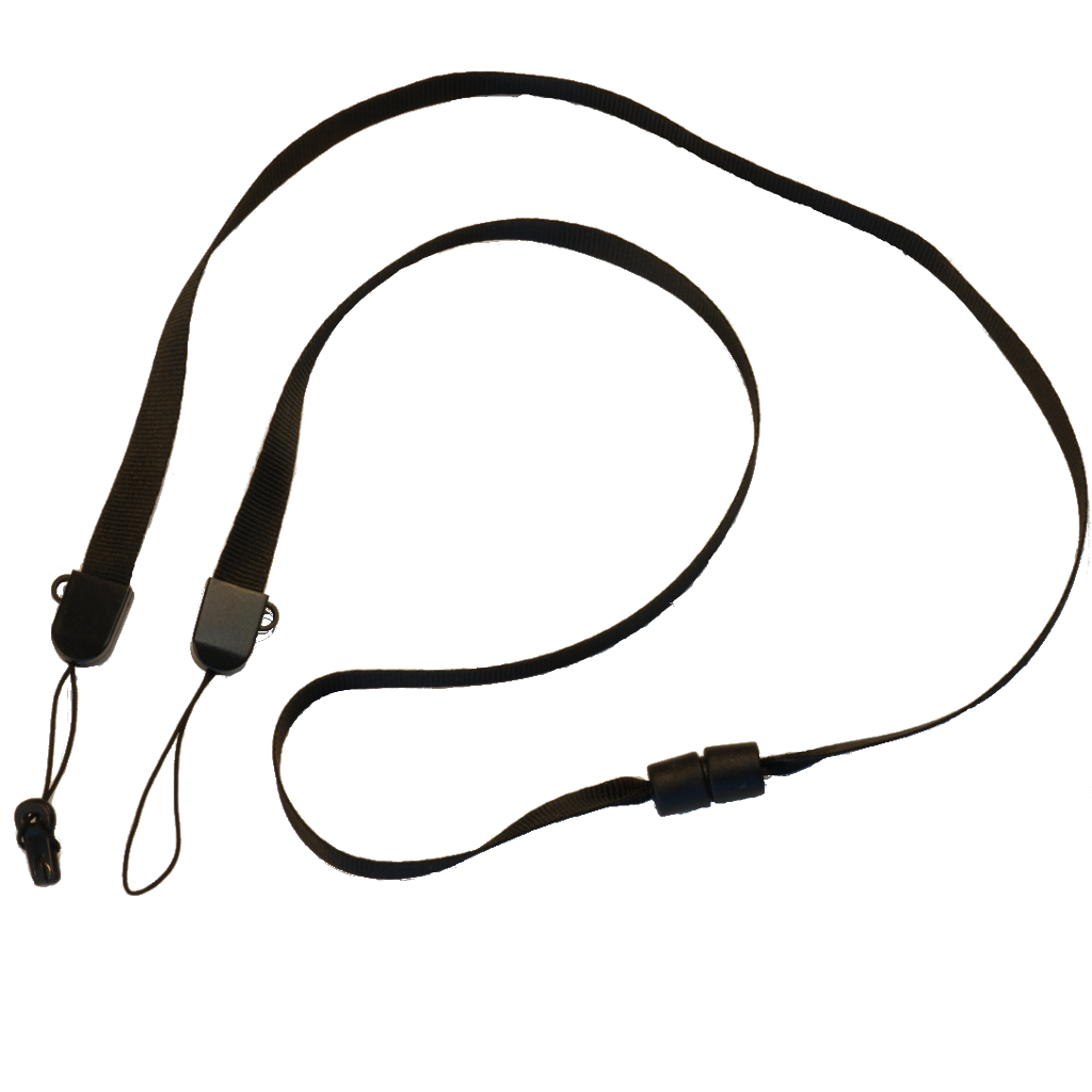 [AWP] Carrying strap with ripcord for wearable lone worker alarms