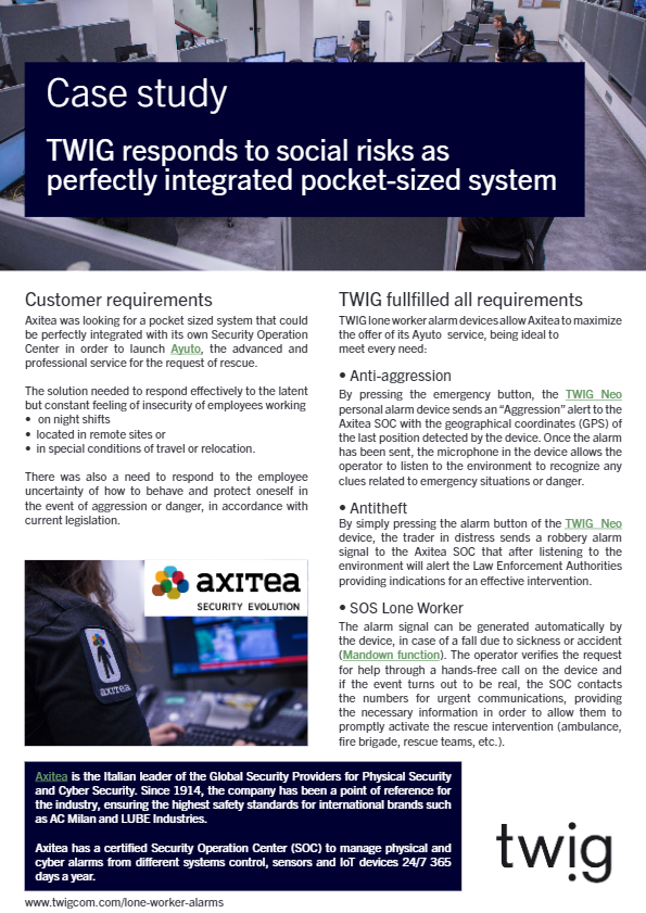 CaseStudy_TWIG responds to social risks as perfectly integrated pocket-sized system
